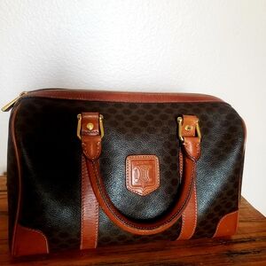 Celine Brown and Tan Hand Bag